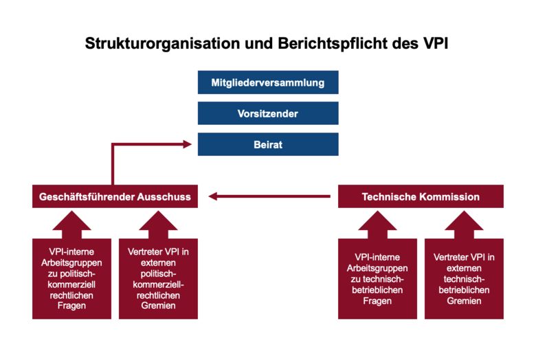 Strukturorganisation und berichtspflicht des vpi